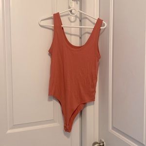 Women’s ribbed onesie | A New Day | Color: Dusty Rose | Size: L